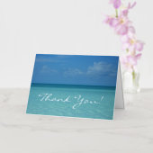 Carte de remerciements Horizon Caraïbes (Orchidée)