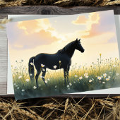 Carte De Remerciements Horse Sympathy Card