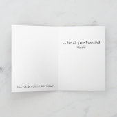 Carte De Remerciements Hôtel de ville de Christchurch (Intérieur)