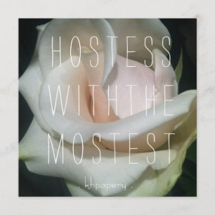 Carte De Remerciements Hôtesse avec le Mostest !Carte de remerciements