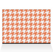 Carte de Remerciements Houndstooth Personnalisée O (Intérieur Horizontal (haut))