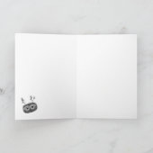 Carte De Remerciements Huées Toots Haggis. Latin (Intérieur)