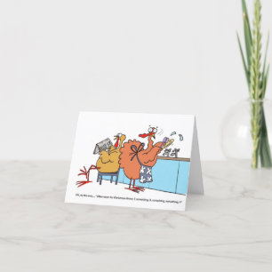Carte De Remerciements Humour animal, Noël, Drôle, Coloré, Noël