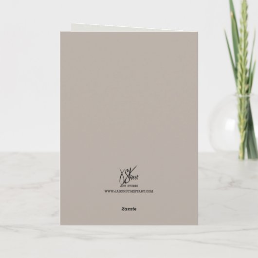 Carte De Remerciements Hydrangeas Remember (Dos)