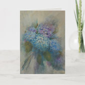 Carte De Remerciements Hydrangeas Remember (Devant)