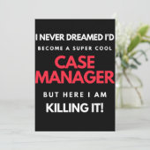 Carte De Remerciements I Never Dreamed I'd Become A Super Cool Case (Debout devant)