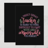 Carte De Remerciements Idées drôles pour la Journée d'appréciation des en (Devant / Derrière)