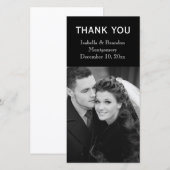 Carte de remerciements - Il est temps de boire du (Devant / Derrière)