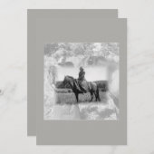 Carte De Remerciements Il Y A Longtemps (Devant / Derrière)