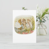 Carte De Remerciements Illustration Vintage Tom Kitten (Debout devant)