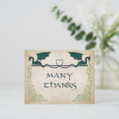 Carte De Remerciements Imaginaire Dragon Gamer (Debout devant)