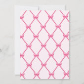 Carte De Remerciements Imaginaire rose princesse fête d'anniversaire (Dos)