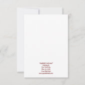 Carte De Remerciements Implicitement Compris (Dos)