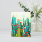 Carte De Remerciements Impression Cactus | Beaucoup De Cactus (Debout devant)