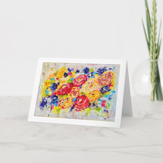 Carte De Remerciements Impressions durables (Devant)