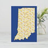 CARTE DE REMERCIEMENTS INDIANA (Debout devant)