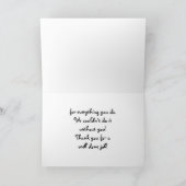 Carte De Remerciements Infirmière Angel (Intérieur)