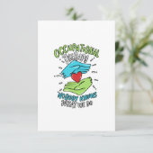 Carte De Remerciements Infirmière-thérapeute (Debout devant)