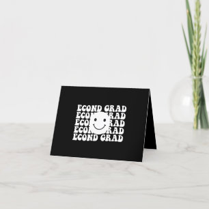 Carte De Remerciements Instituteur de deuxième année rentrée des classes