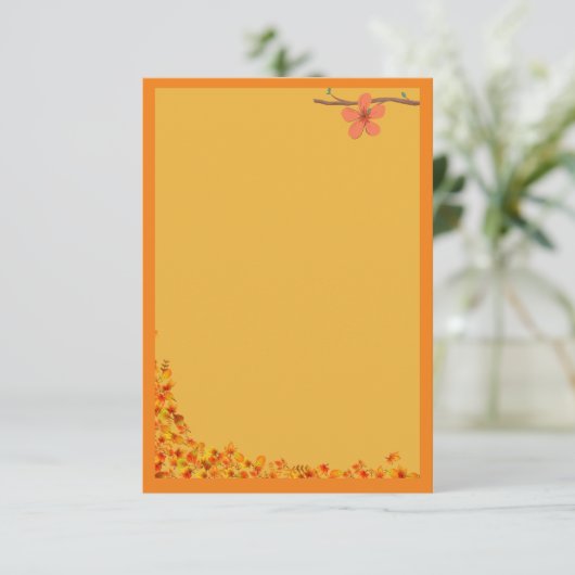 Carte De Remerciements Invitations/Modèles de salutation - Personnalisez (Debout devant)
