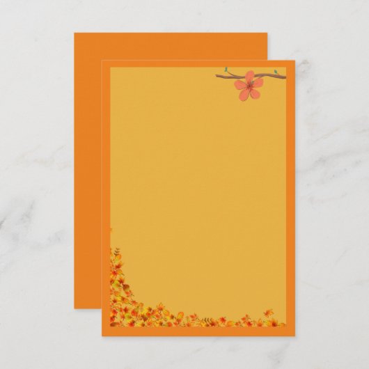 Carte De Remerciements Invitations/Modèles de salutation - Personnalisez (Devant / Derrière)