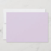 Carte De Remerciements Iris - Remerciement de sympathie or personnalisé a (Dos)