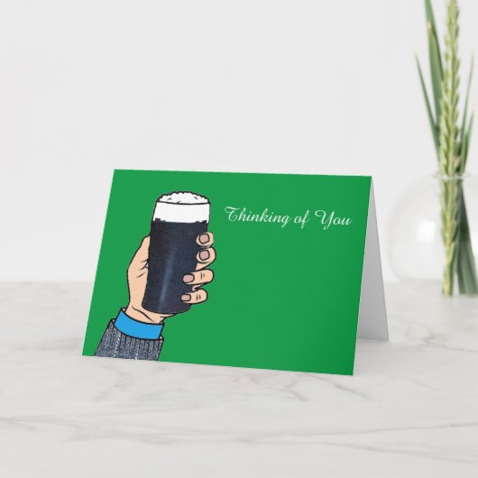 Carte De Remerciements Irish Get Well Card (Devant)