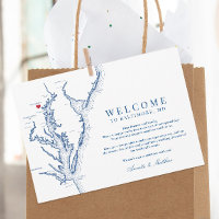 Itinéraire de bienvenue pour le Mariage du Marylan