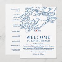 Itinéraire de week-end de mariage à Edisto Beach B