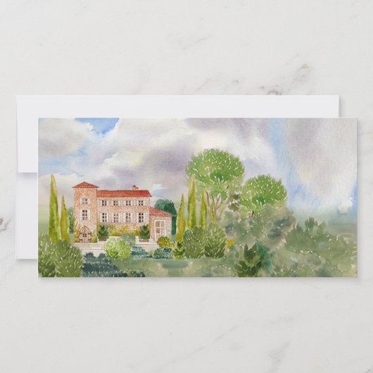 Carte De Remerciements J&P Wedding Invite - version 2 (Dos)