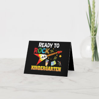 Carte De Remerciements J'ai Ready To Rock