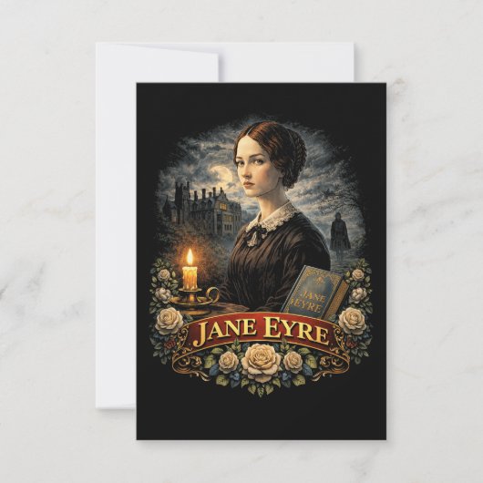 Carte De Remerciements Jane Eyre (Devant)