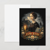 Carte De Remerciements Jane Eyre (Devant / Derrière)