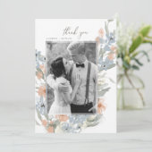 Carte De Remerciements Jardin (Debout devant)