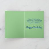 Carte De Remerciements Jardin Abstrait de la petite salade (Intérieur)