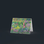 Carte De Remerciements Jardin de l'artiste à Giverny, après Claude Monet<br><div class="desc">Après Claude Monet - Le Jardin de l’Artiste à Giverny,  Point Infinity. Oscar-Claude Monet (1840-1926) est un peintre français et fondateur de la peinture impressionniste qui est considéré comme un précurseur essentiel du modernisme,  surtout dans ses tentatives de peindre la nature telle qu'il la perçoit.</div>