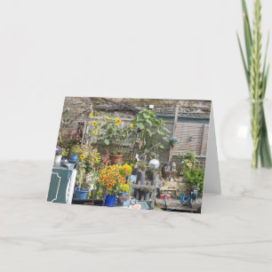 Carte De Remerciements Jardin par le canal Rochdale