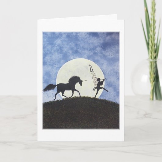 Carte De Remerciements "Je Les Ai Vu Une Nuit" (Devant)