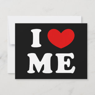 CARTE DE REMERCIEMENTS JE M'AIME