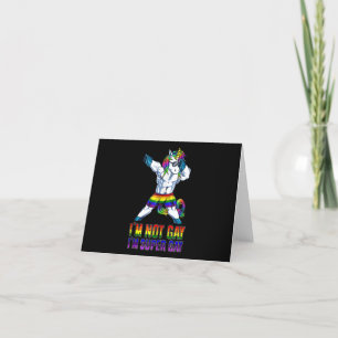 Carte De Remerciements Je ne suis pas gay, je suis Super gay