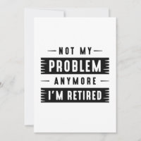 Je ne suis plus à la retraite