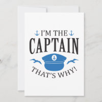 Je Suis Le Capitaine