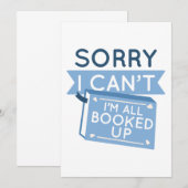 Carte De Remerciements Je suis tout prêt (Devant / Derrière)