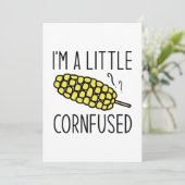 Carte De Remerciements Je suis un petit Cornfused (Debout devant)