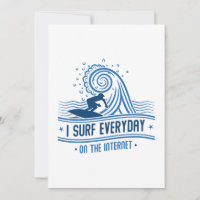 Je surfe tous les jours sur Internet