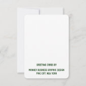 CARTE DE REMERCIEMENTS JE T'AIME... (Dos)