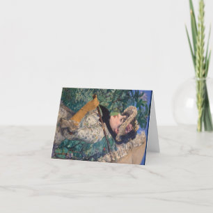 Carte De Remerciements Jeanne (Printemps) Par Édouard Manet