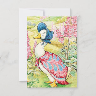 Carte De Remerciements "Jemima Puddle Duck" par Beatrix Potter