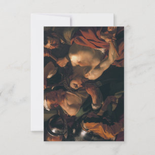 Carte de remerciements Jésus-Christ w. la Couronne
