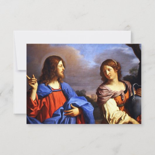 Carte De Remerciements Jésus et Marie Magdalene (Devant)